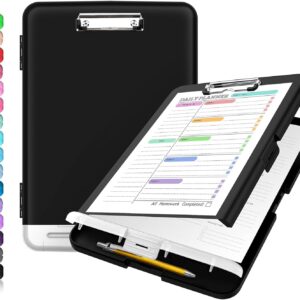 Sooez Storage Clipboard with Pen Holder – Letter/A4 Size